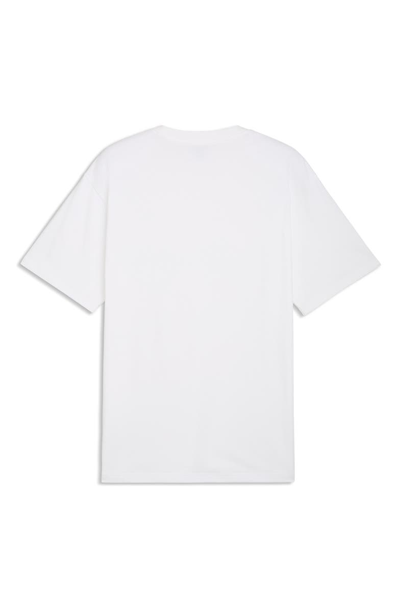 PUMA Porsche Legacy Lifestyle Cotton Graphic T-Shirt, Alternate, color, Puma White