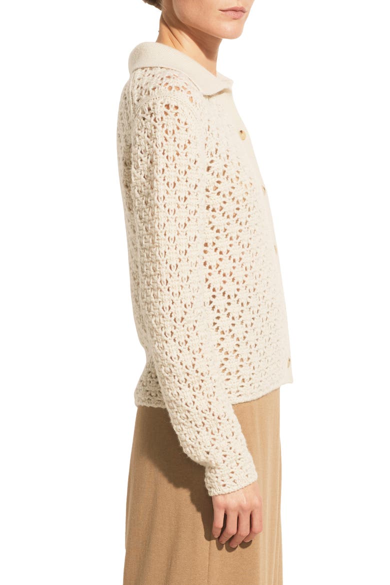 Wool & Cashmere Open Stitch (Nordstrom Exclusive), Alternate, color, CREAM