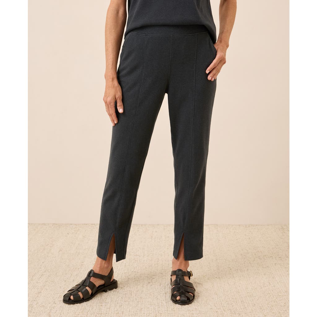 Pact Organic Cotton Airplane Tapered Leg Pant In Gray