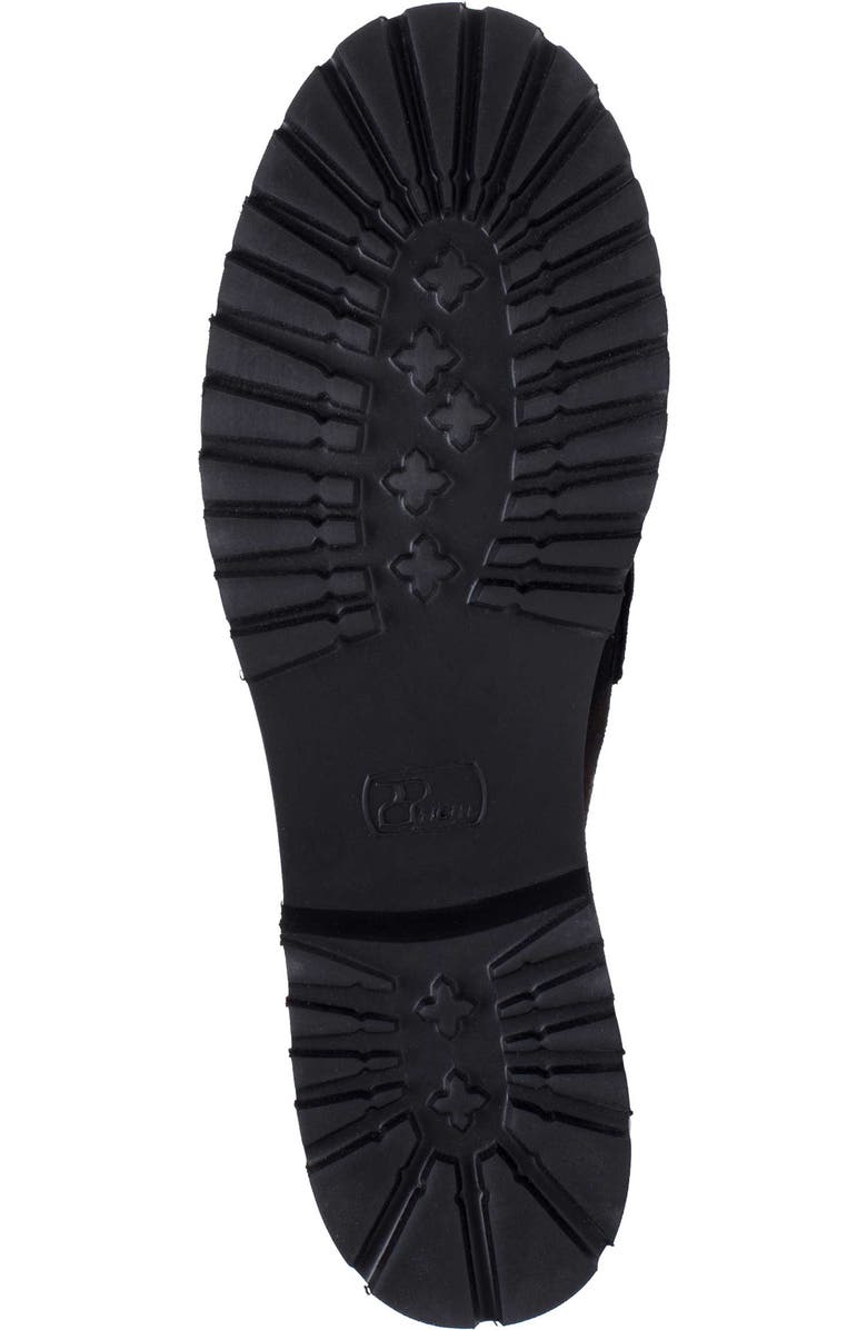 Ron White Renee Chain Detail Weatherproof Loafer, Alternate, color, Onyx