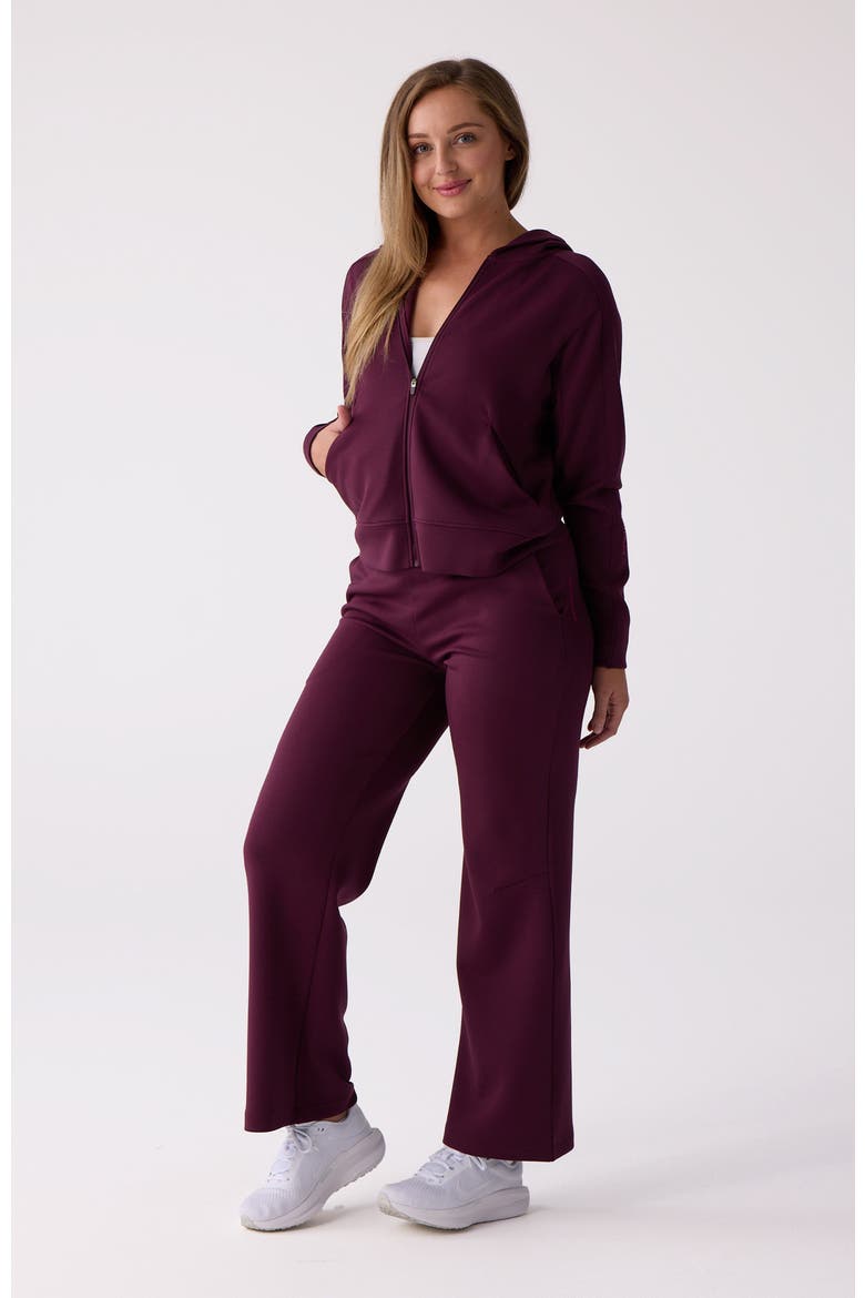 Women's Après Full Zip Hood, Alternate, color, Mulberry