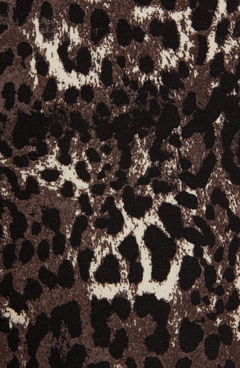 Hue Leopard 7/8 Ponte Leggings, Alternate, color, 