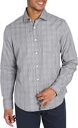 JACHS Hayati Glen Plaid Cotton Button-Up Shirt