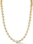CHLOE AND MADISON Cubic Zirconia Tennis Necklace