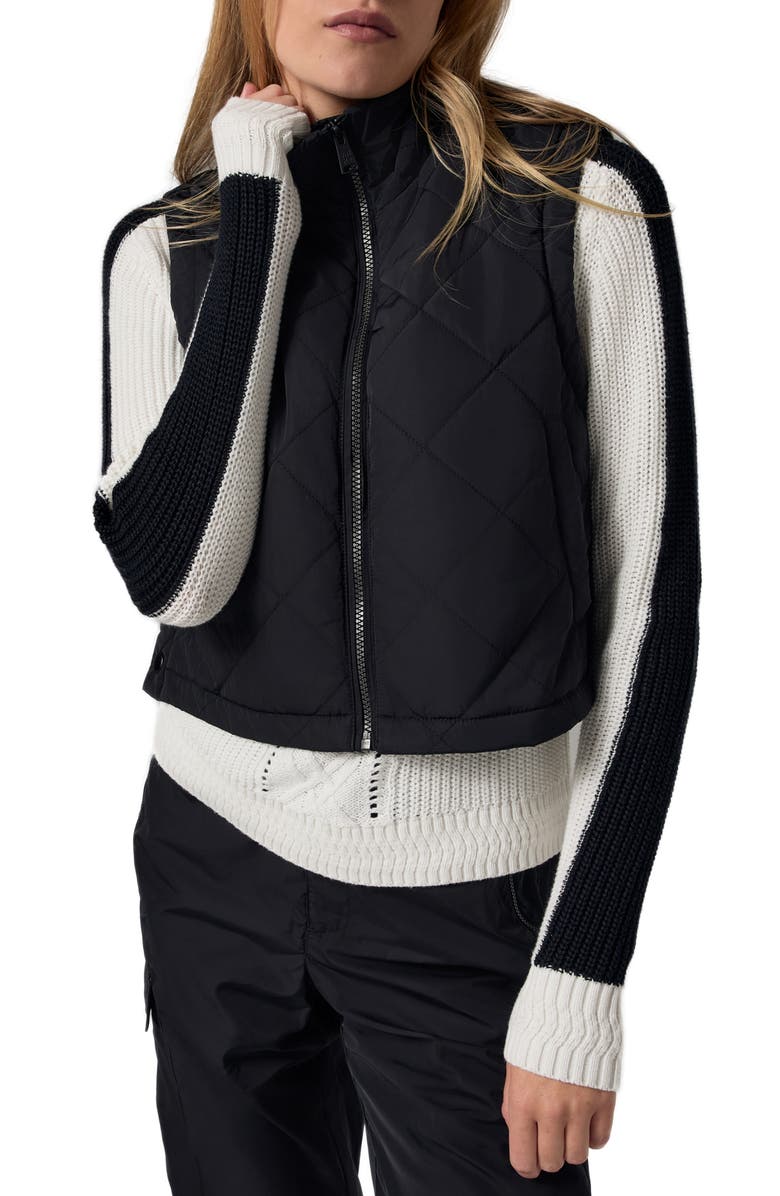 Alp N Rock Lucerne Water Repellent Quilted Vest, Alternate, color, Black