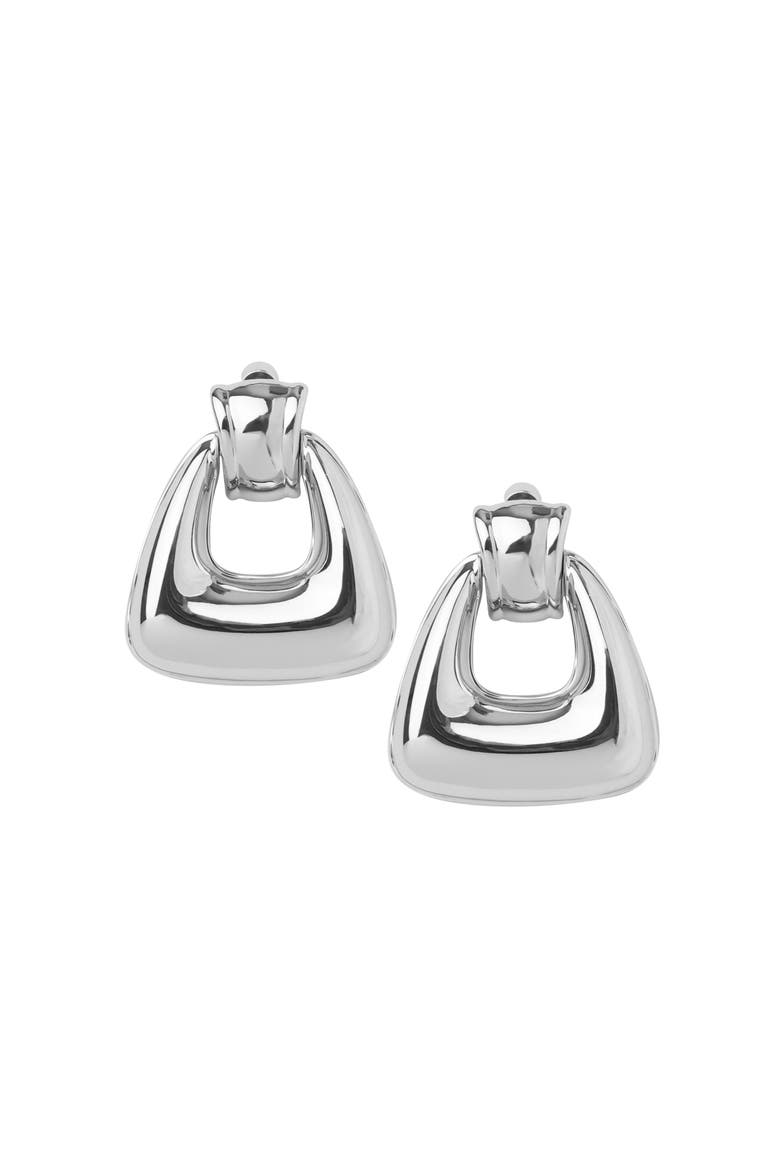 Ostuni Silver Earrings, Main, color, Silver