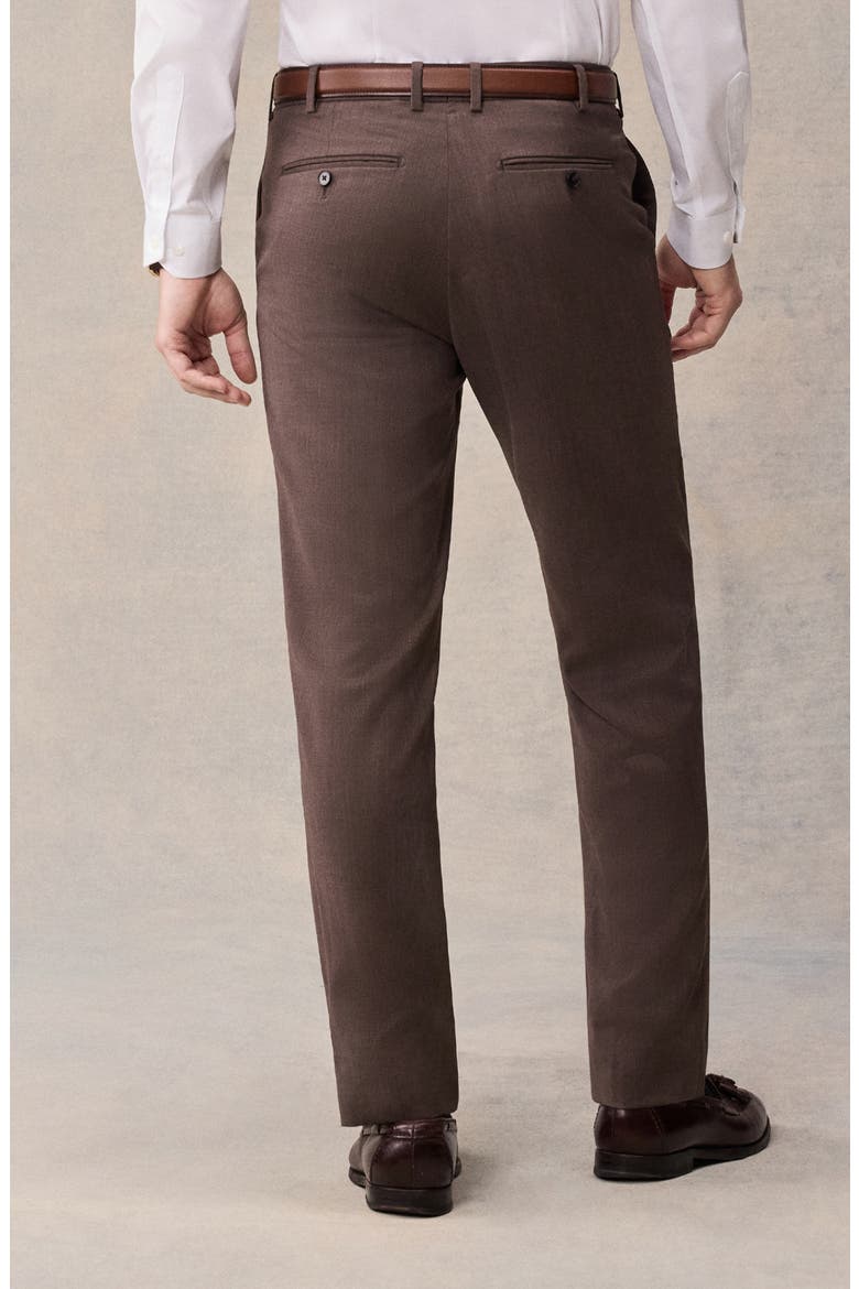 Slim Suit Pants, Alternate, color, Brown