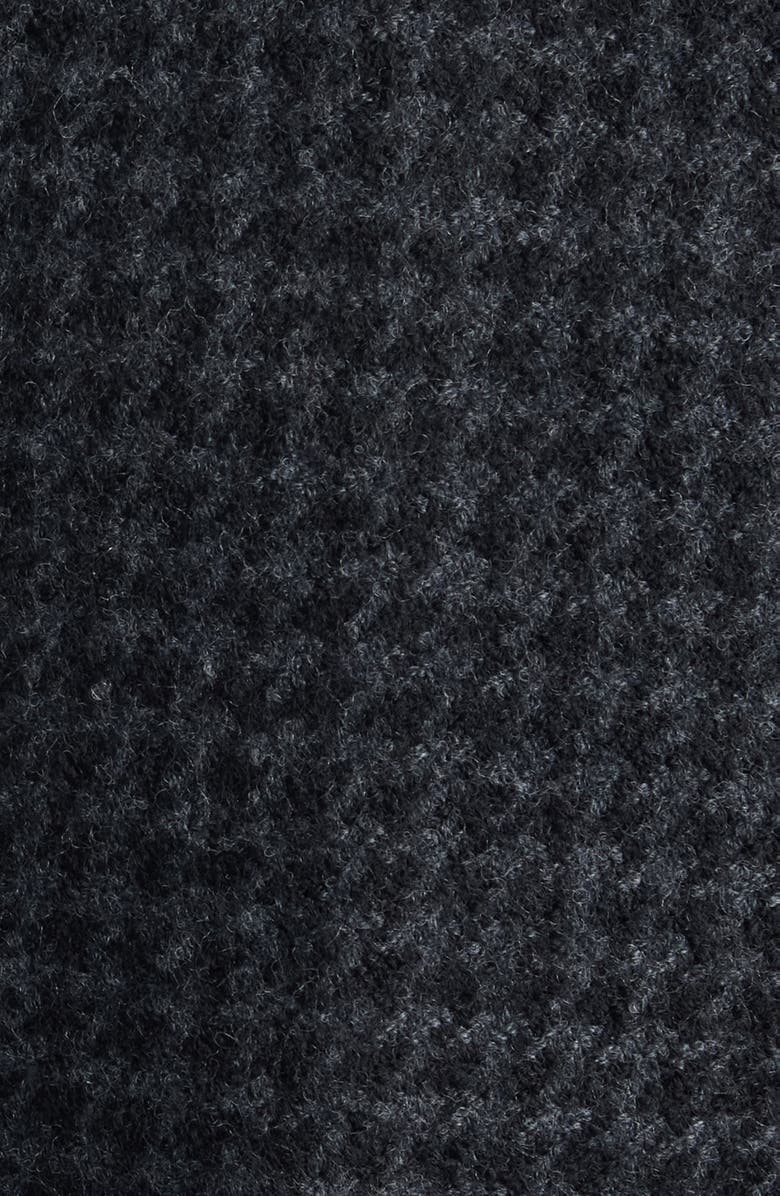 Chloé Houndstooth Wool Hunting Jacket, Alternate, color, Pearly Black