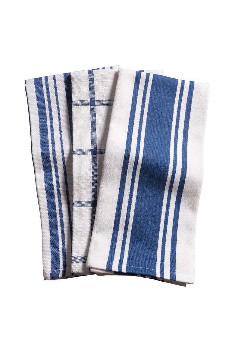 Kitchen Towels, Set of 3, Main, color, Blue