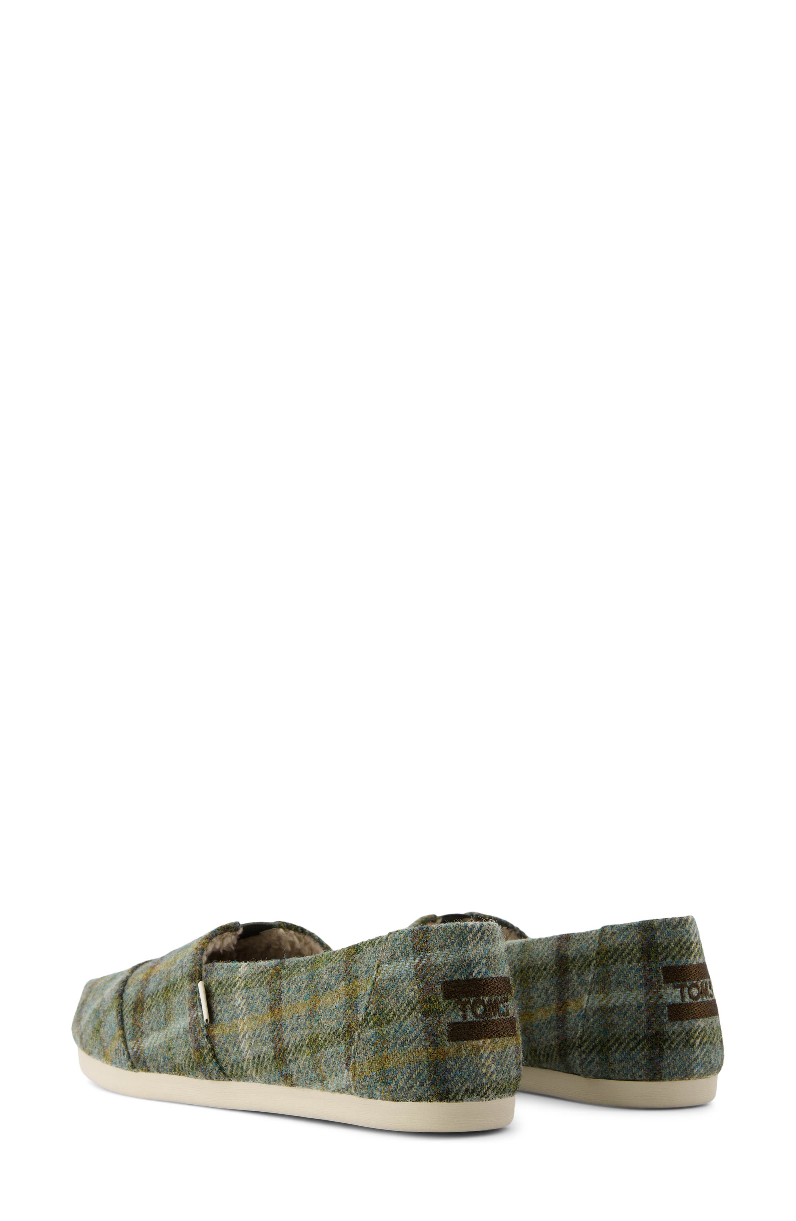 Alpargata Wool Slip-On, Alternate, color, GREEN