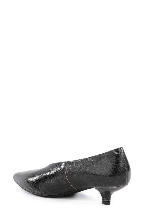 Seychelles Libertine Pointed Toe Kitten Heel Pump In Black