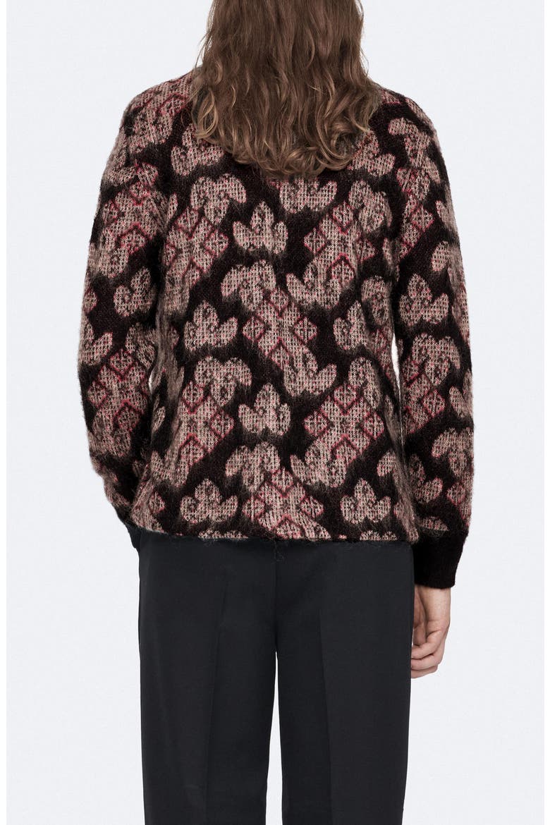 Galactic Cardigan, Alternate, color, BLACK/ STONE GREY