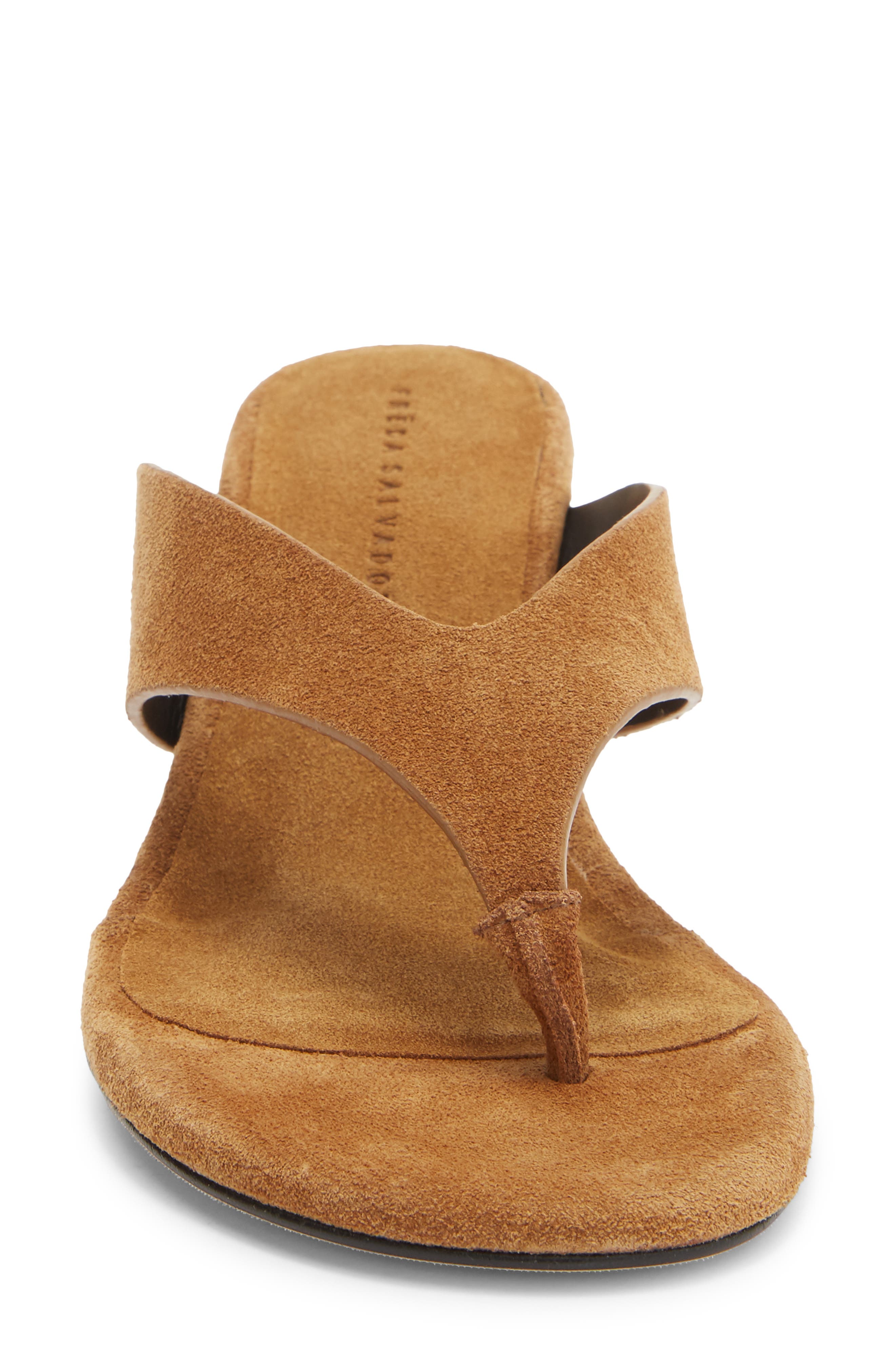 Kat Flip Flop, Alternate, color, CHESTNUT SUEDE