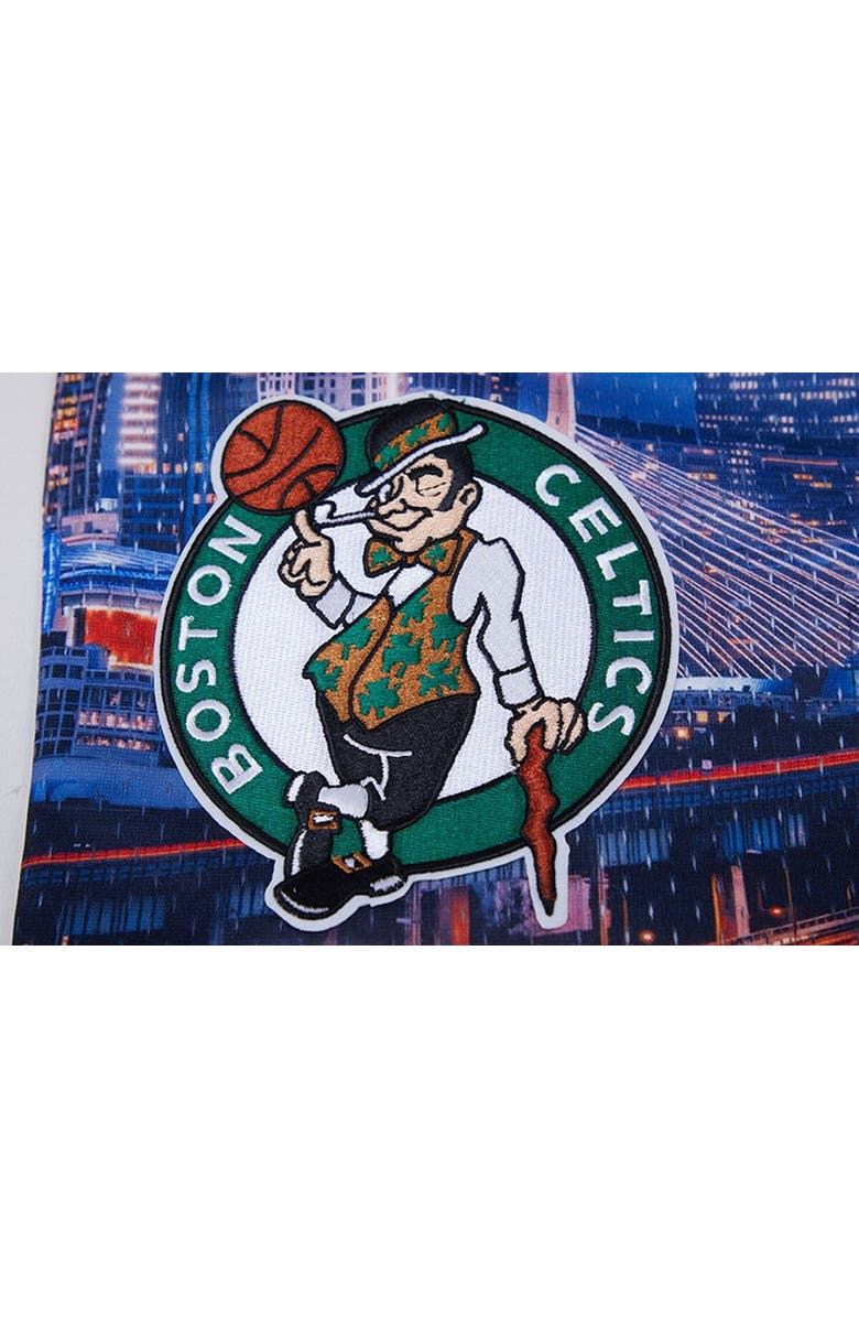 PRO STANDARD Men's Pro Standard Boston Celtics Cityscape Shorts, Alternate, color, Blue
