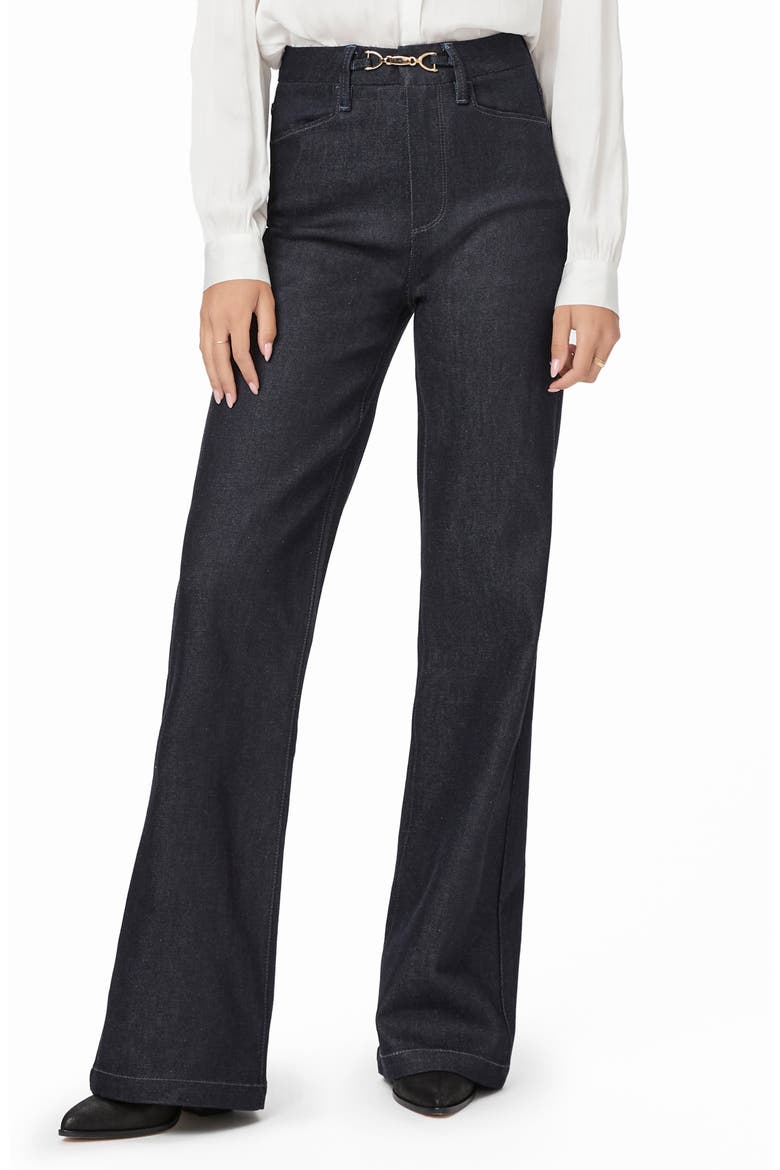 Leenah Clasp High Waist Wide Leg Jeans, Main, color, MONTECITO