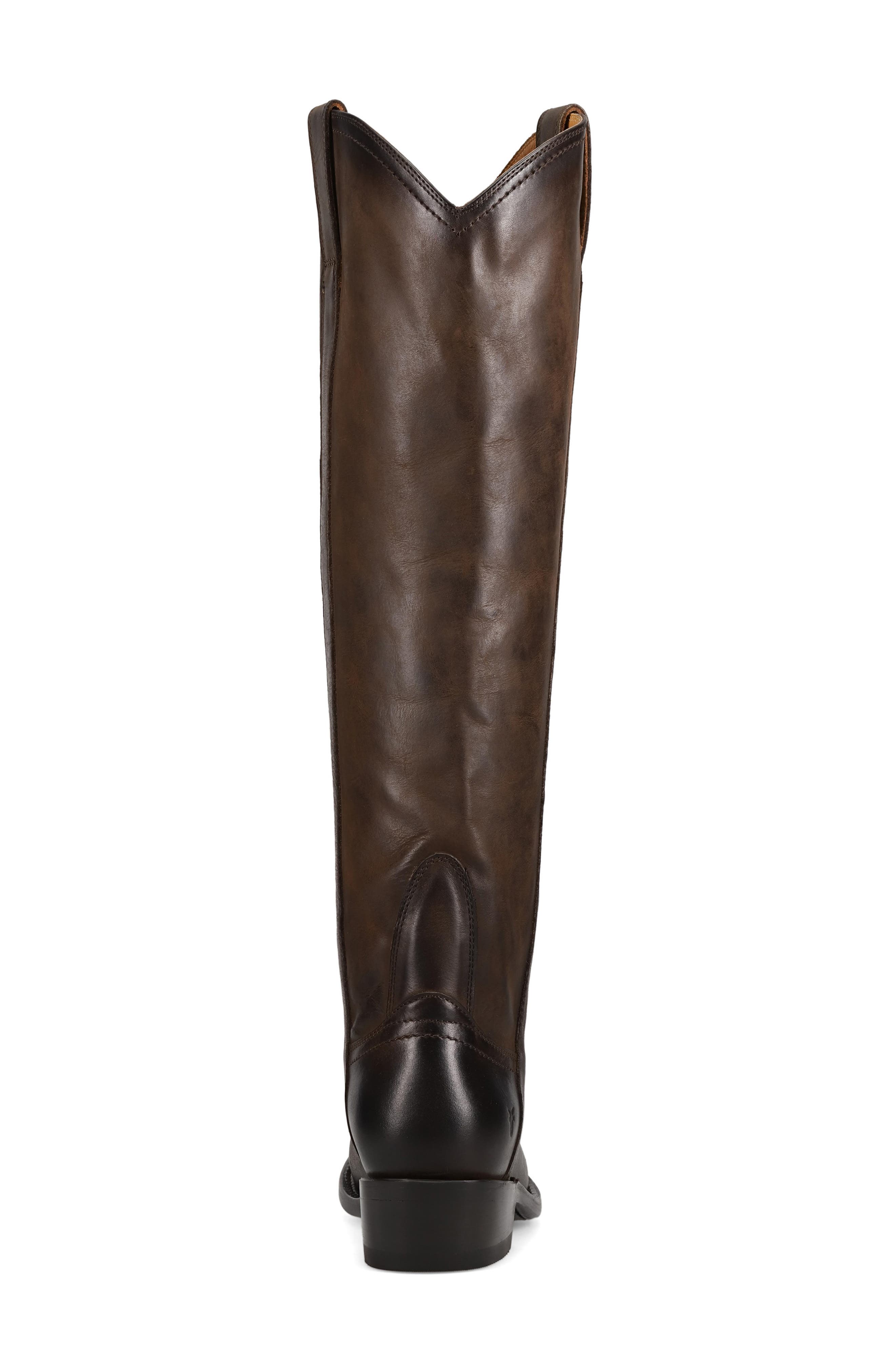 Billy Softy Tall Western Boot, Alternate, color, BROWN