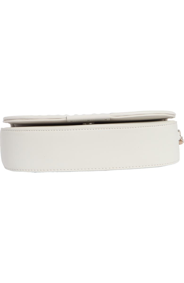 Steve Madden Bannika Stitched Shoulder Bag, Alternate, color, Chalk