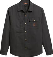 Brixton Builders Stretch Cotton Blend Overshirt