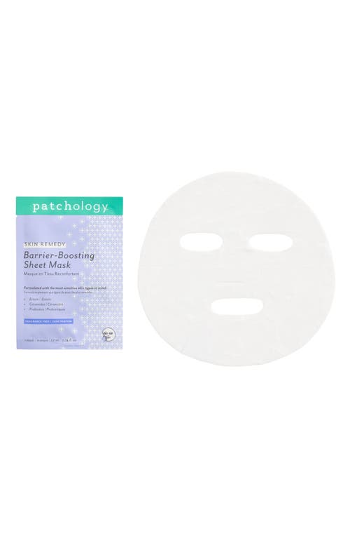 Patchology Skin Remedy Barrier-boosting Sheet Mask In Transparent