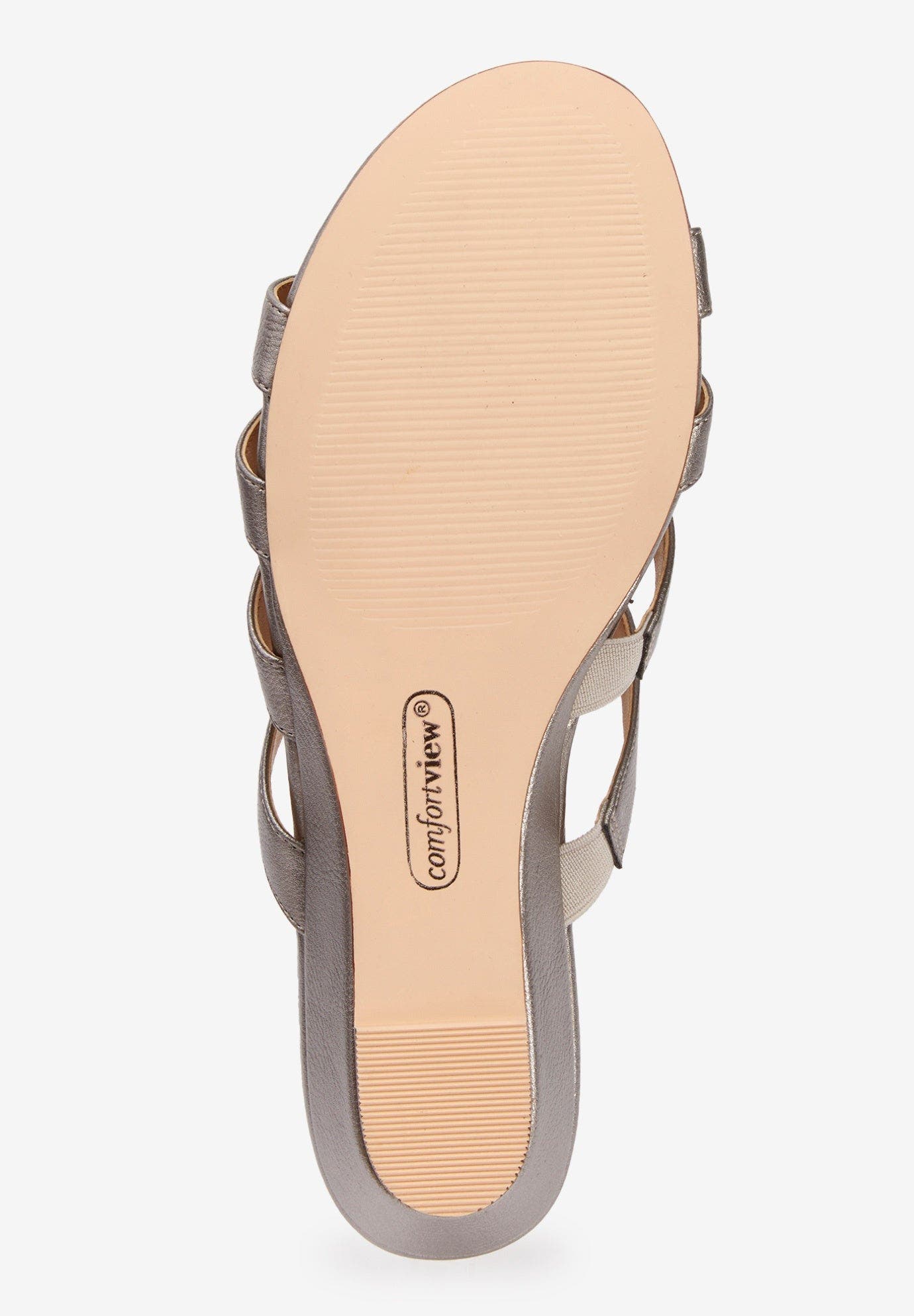 Comfortview The Talia Mule, Alternate, color, Gunmetal