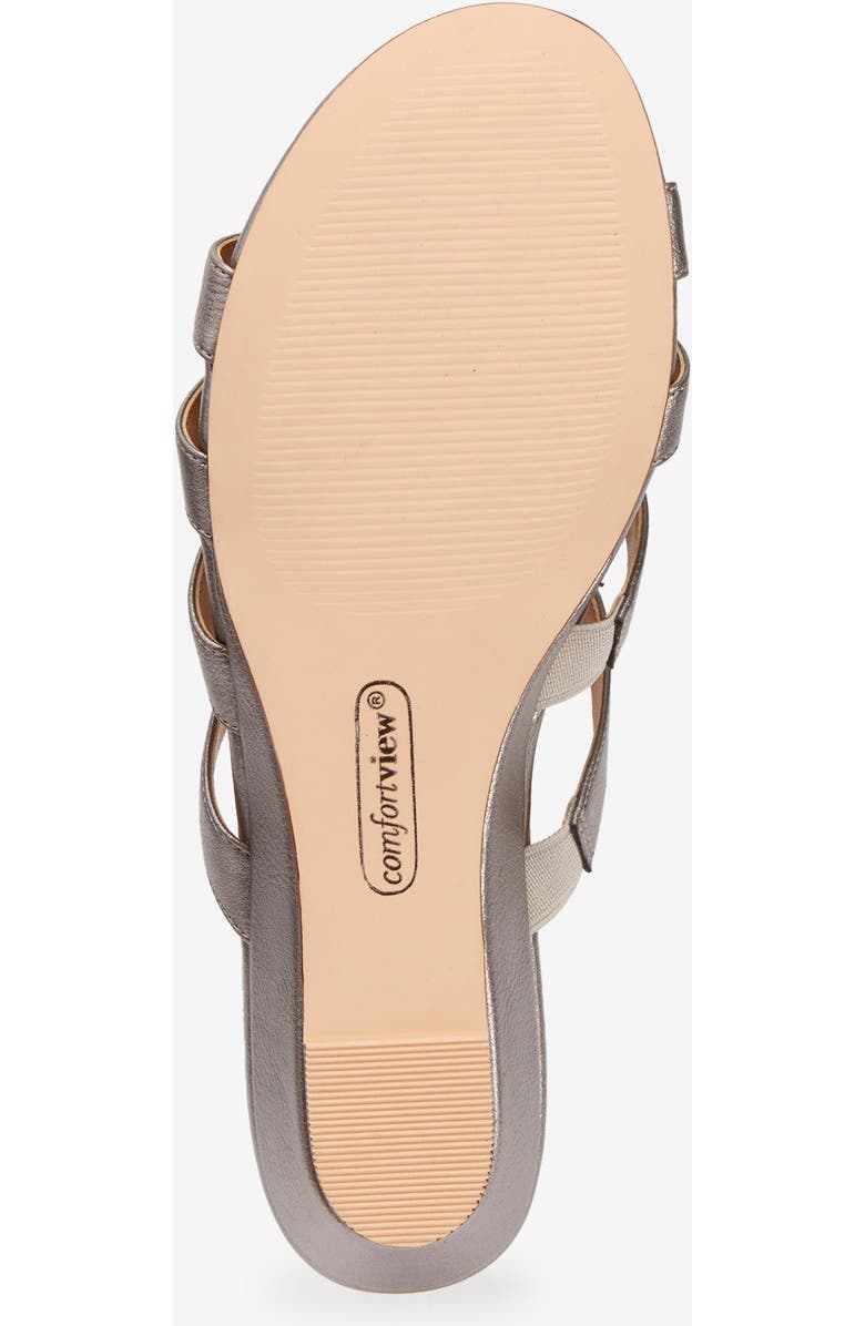 Comfortview The Talia Mule, Alternate, color, Gunmetal