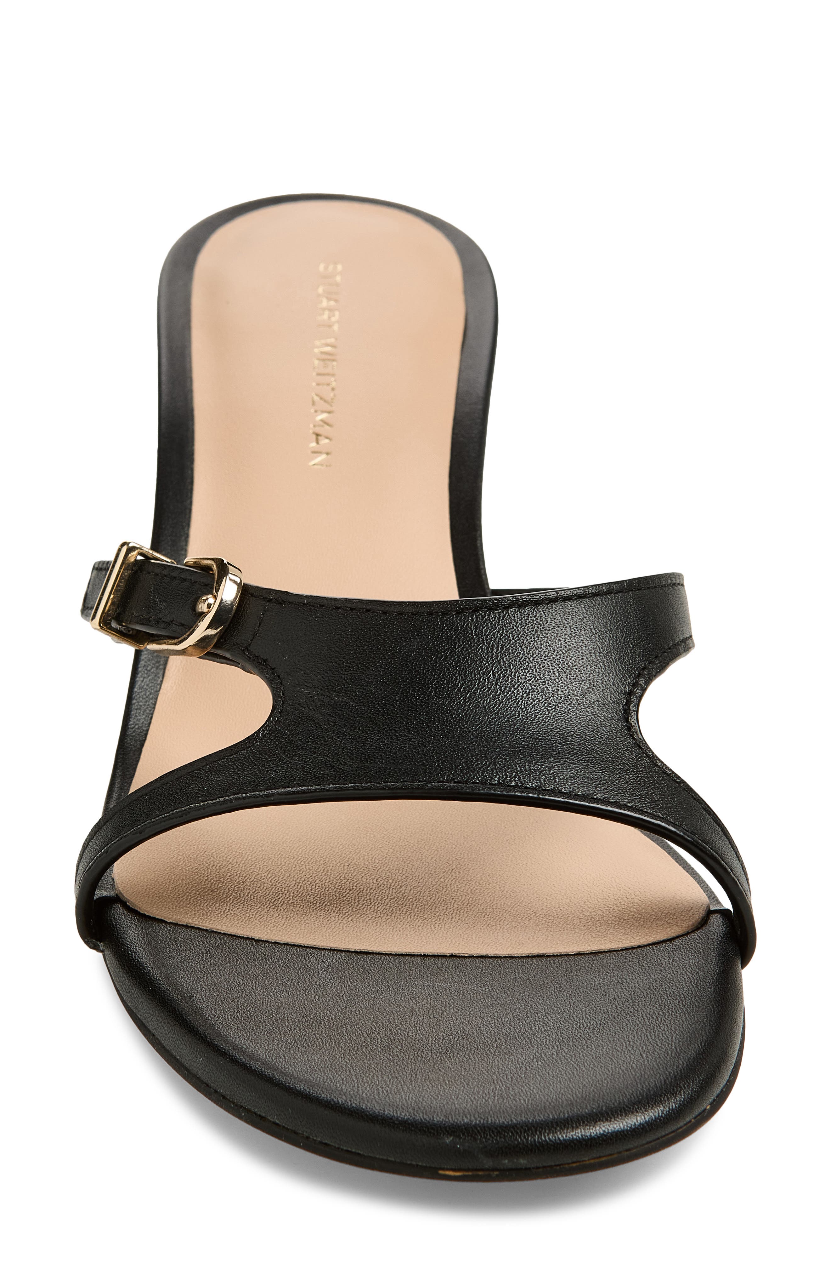 Irene Slide Sandal, Alternate, color, BLACK