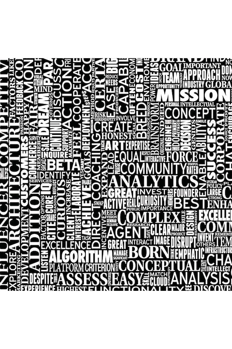 Puzzles Task Word Cloud by OW Lawrence 1000 Piece Puzzle, Alternate, color, Multicolored