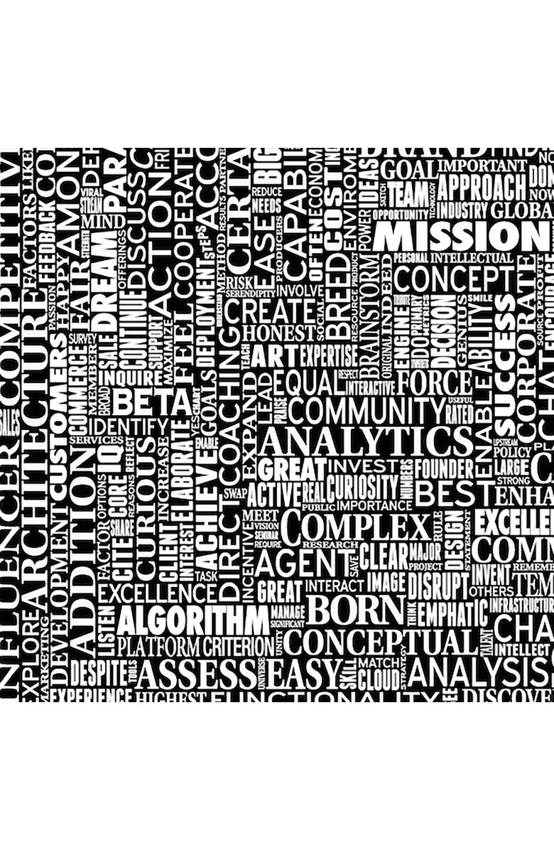 Hart Puzzles Puzzles Task Word Cloud by OW Lawrence 1000 Piece Puzzle, Alternate, color, Multicolored