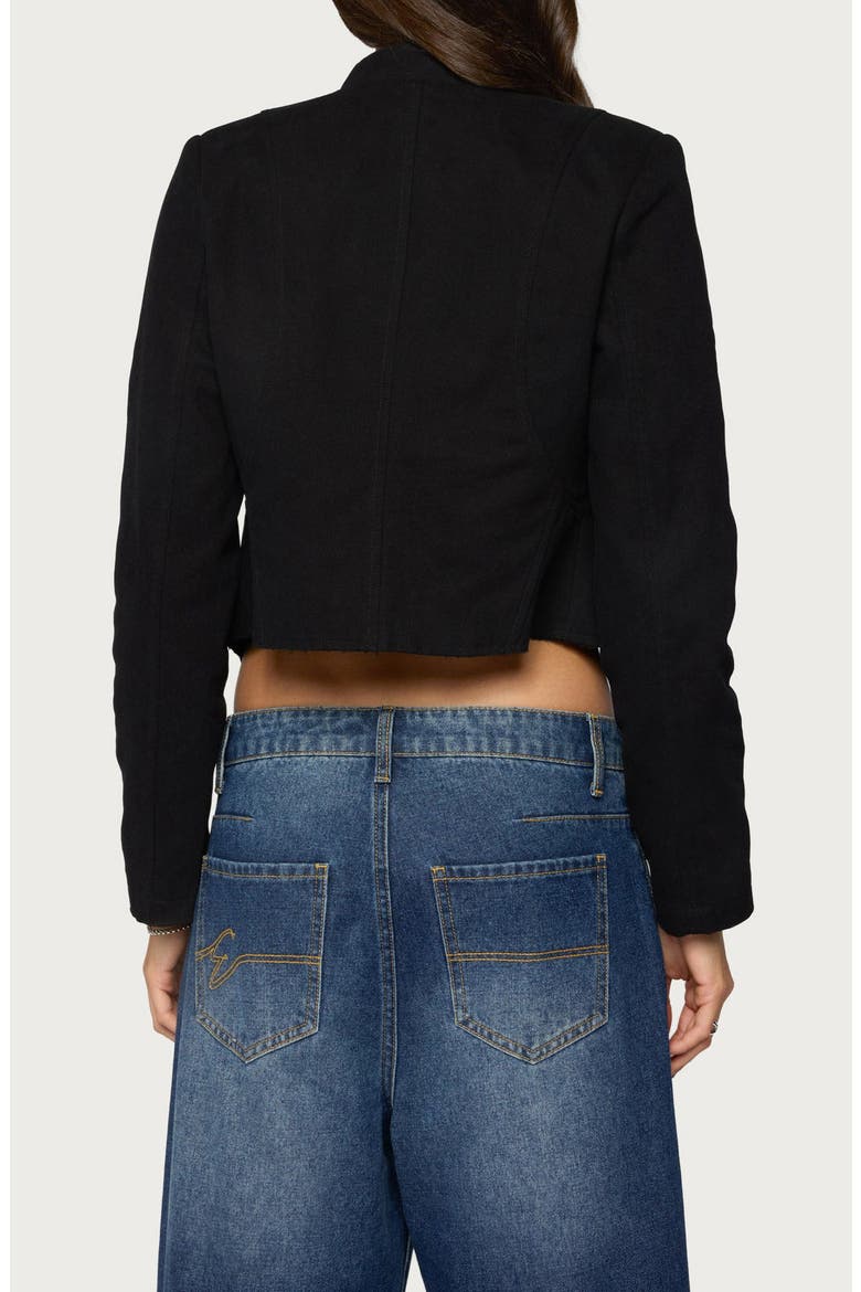 Evalea Napoleon Jacket, Alternate, color, BLACK