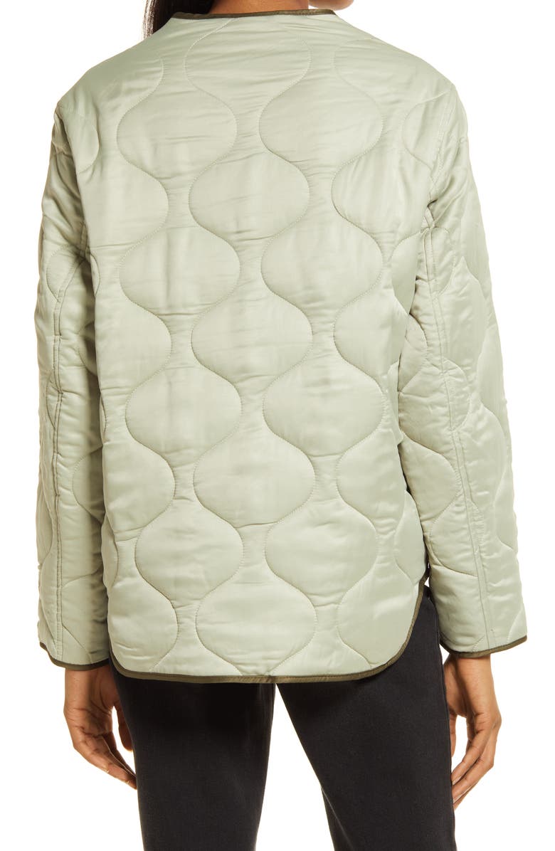 AllSaints Foxi Quilted Liner Jacket, Alternate, color,
