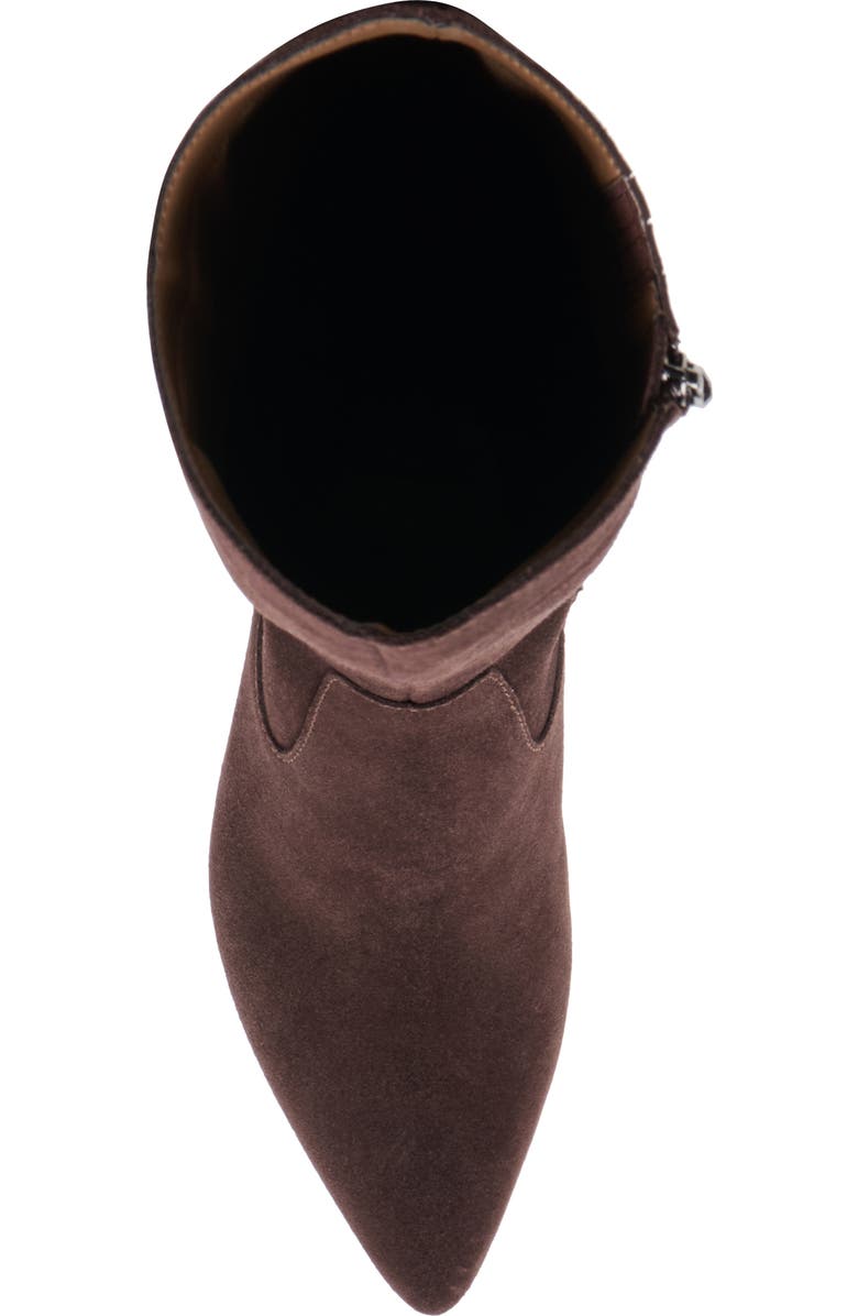 Dolce Vita Attie H2O Water Resistant Knee High Boot, Alternate, color, Mahogany Suede H2o