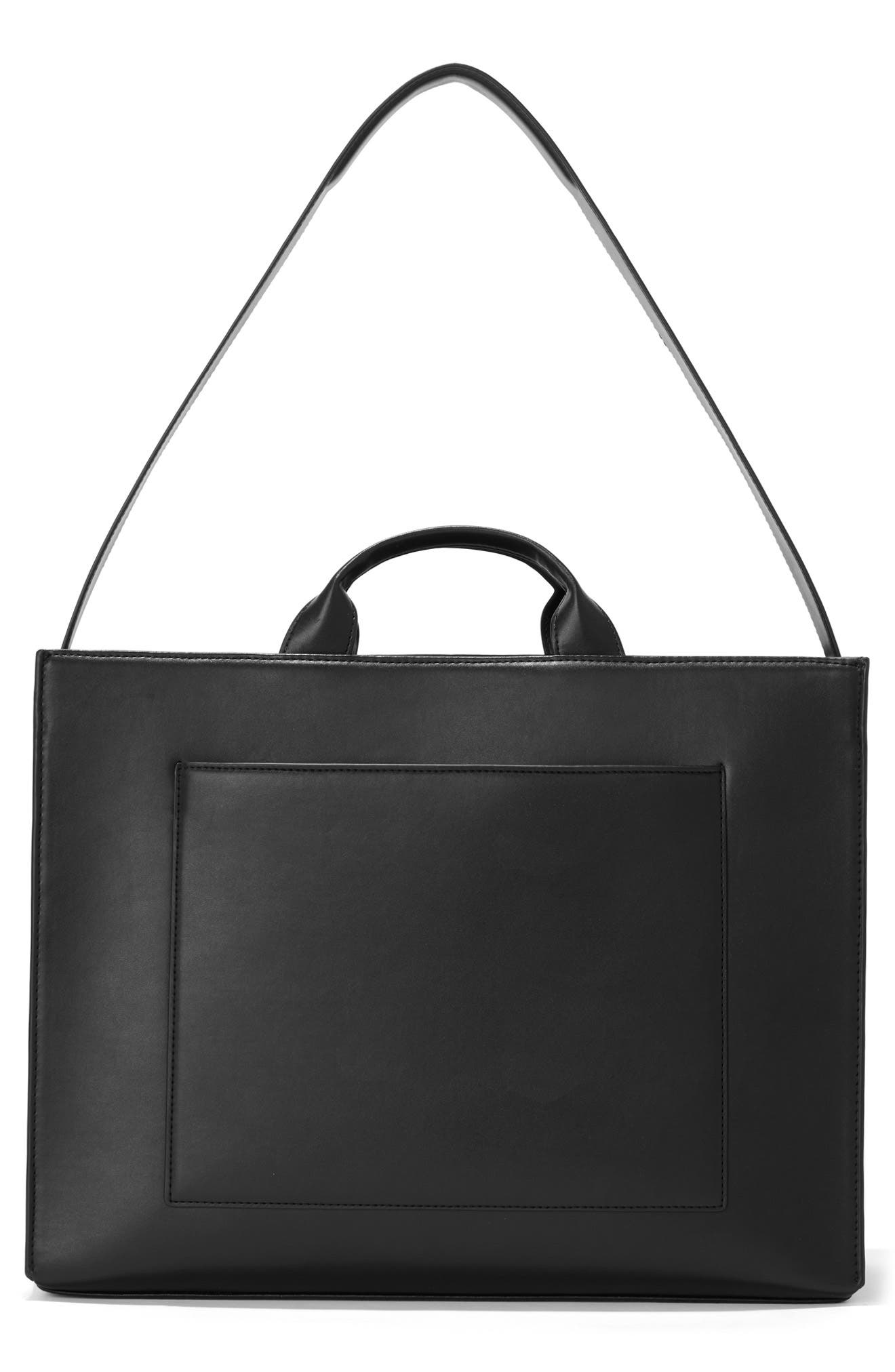 Dagne Dover Large Daily Leather Tote, Alternate, color, 