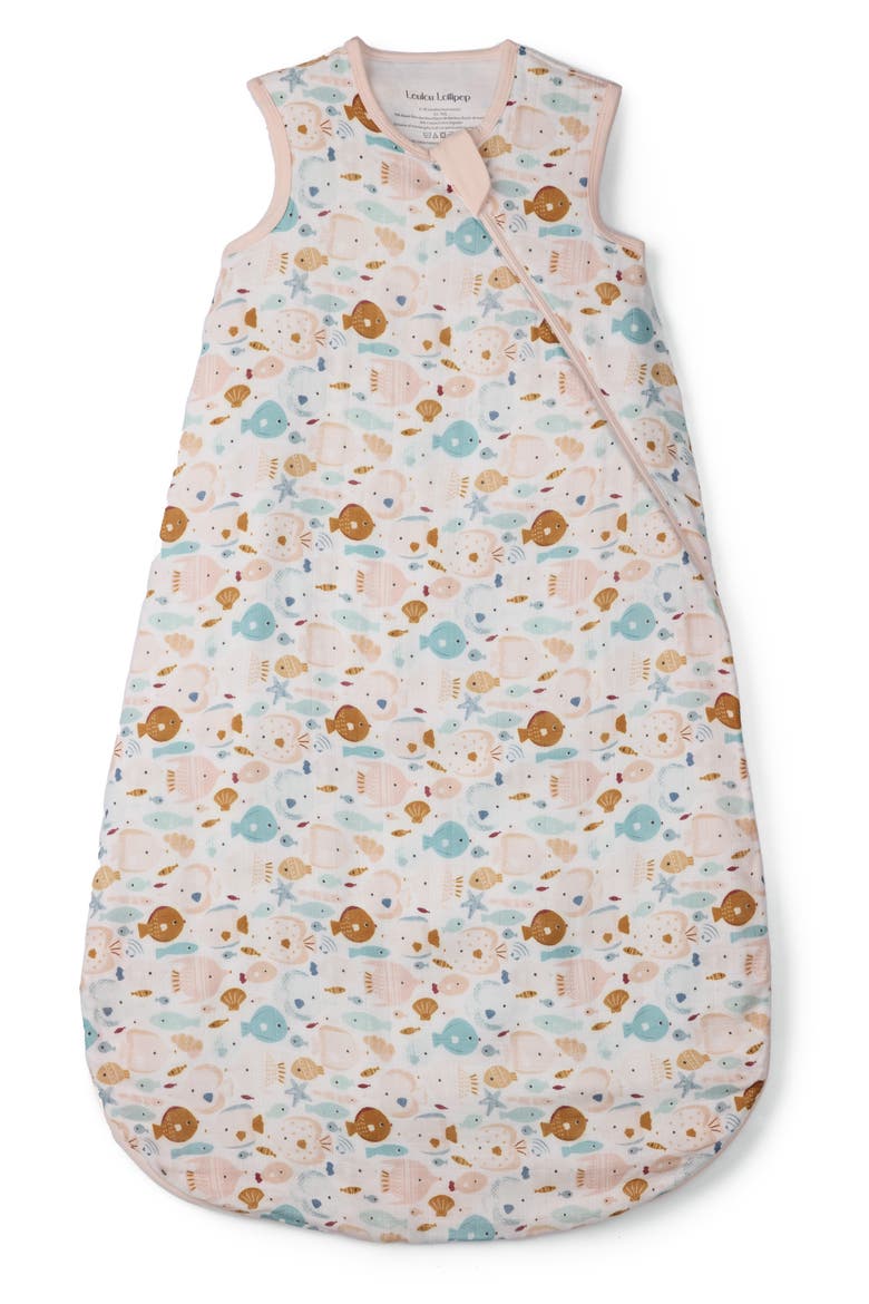 Lightweight Muslin Sleep Bag, Main, color, SUN-KISSED SHOAL