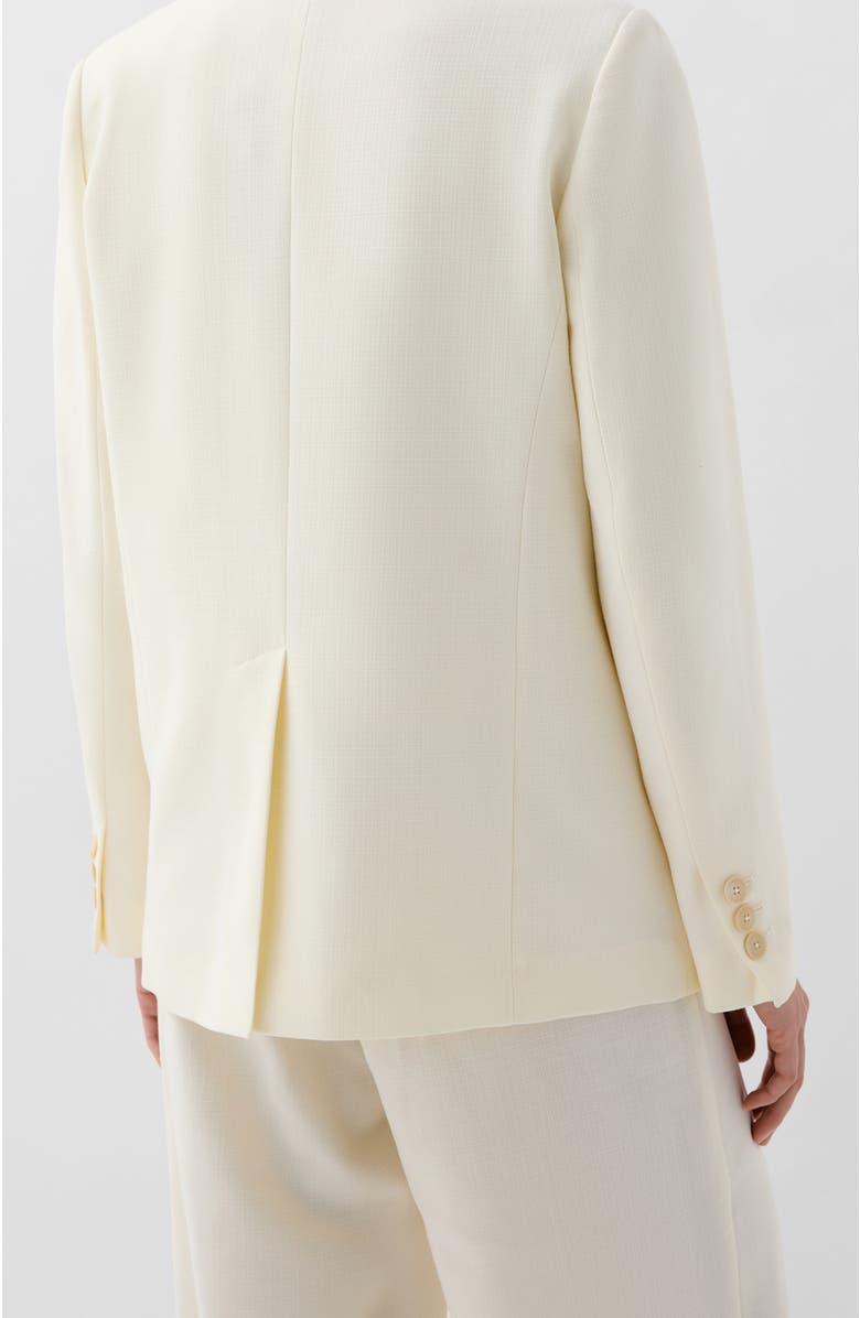 Scalpers Gandie Blazer, Alternate, color, Ecru