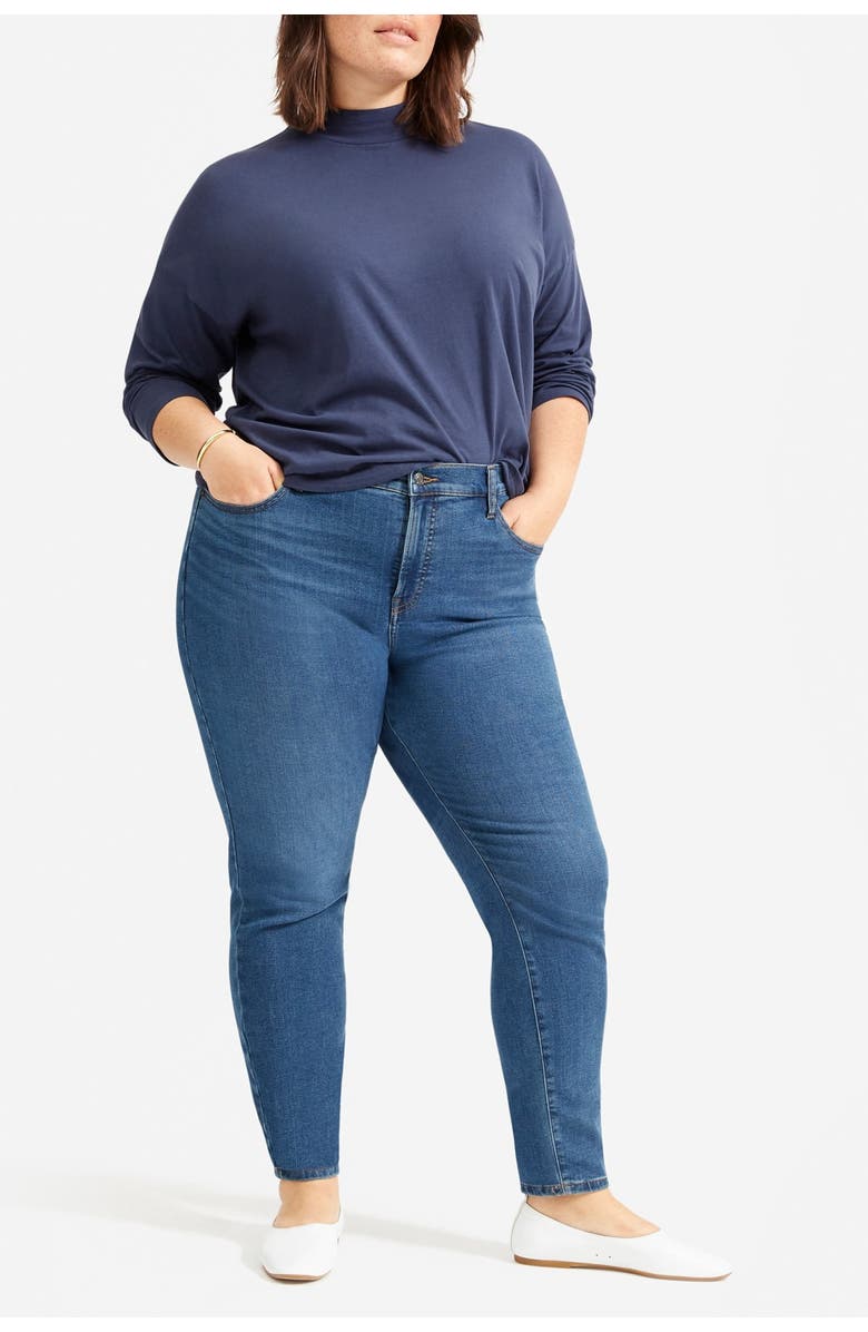 Everlane The Authentic Stretch Mid-Rise Skinny Jeans, Main, color,