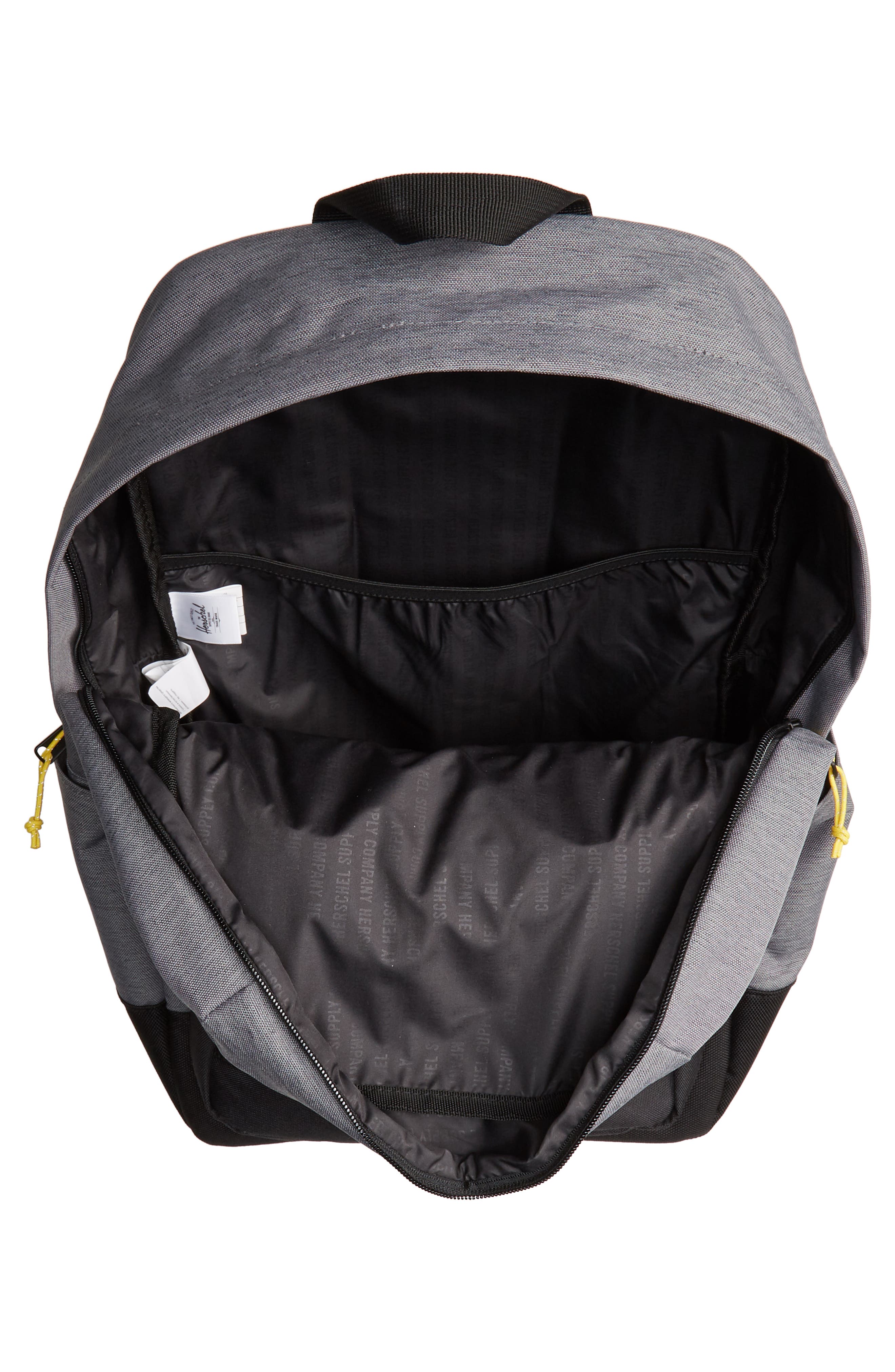 Kaine Backpack, Alternate, color, GREY/ LIGHT GREY CROSSHATCH
