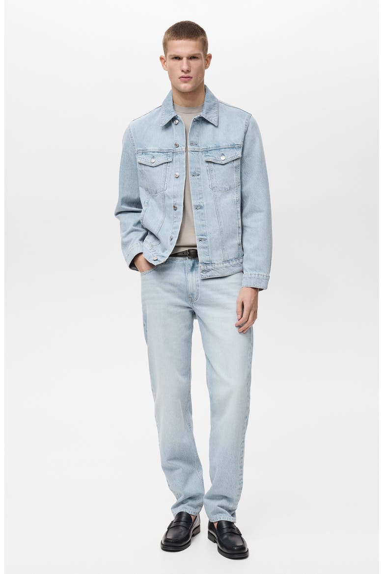 Denim Jacket, Alternate, color, LIGHT BLUE