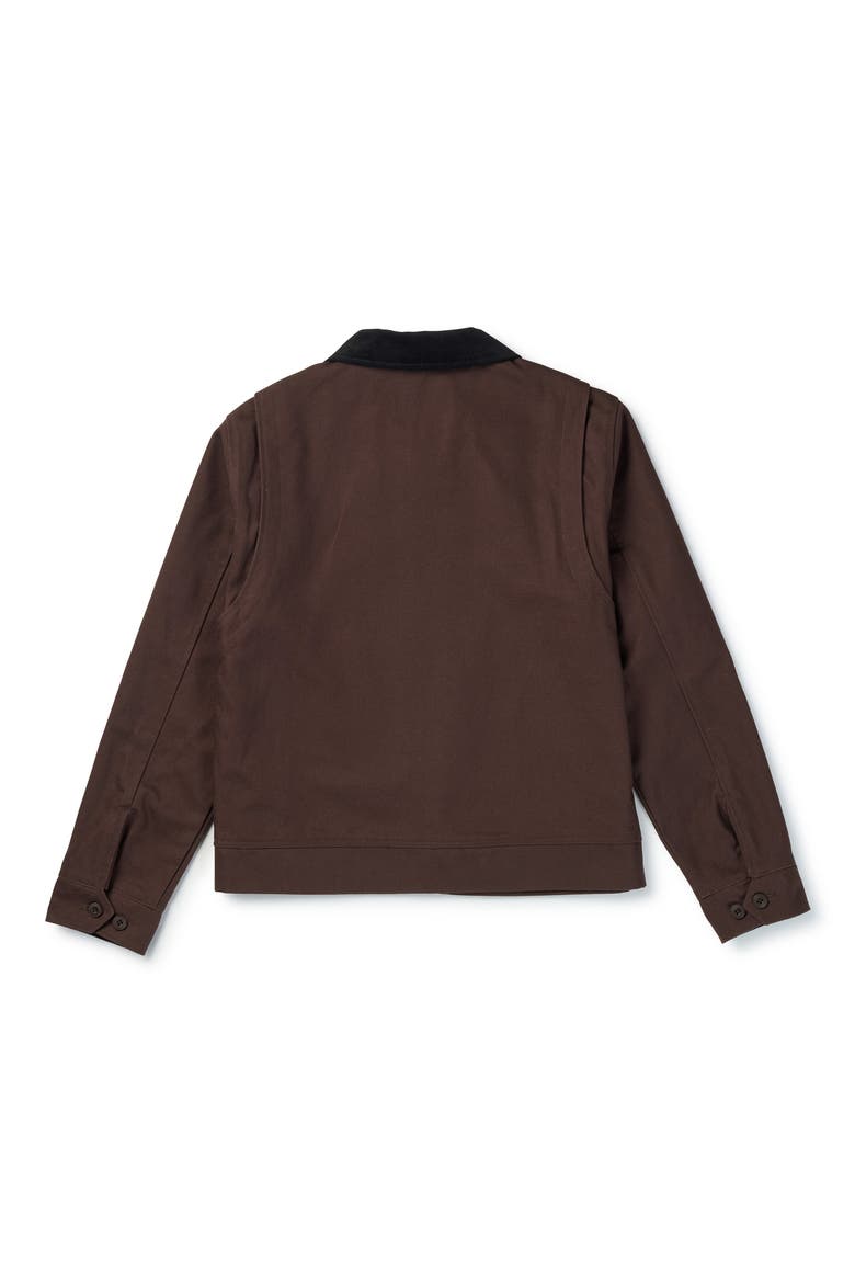 Cotton Canvas Ranch Jacket, Alternate, color, ESPRESSO