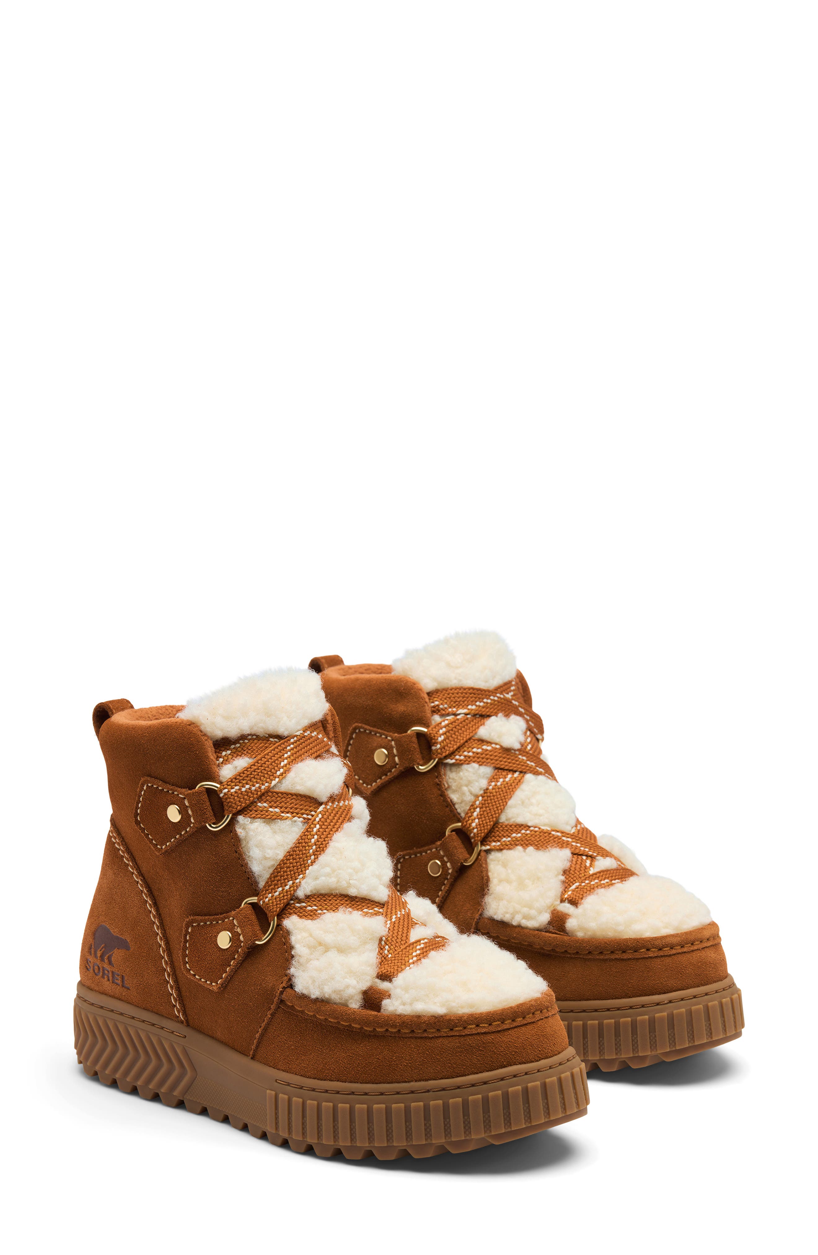 SOREL One Ave™ Alpine Faux Fur Trim Waterproof Boot (Women