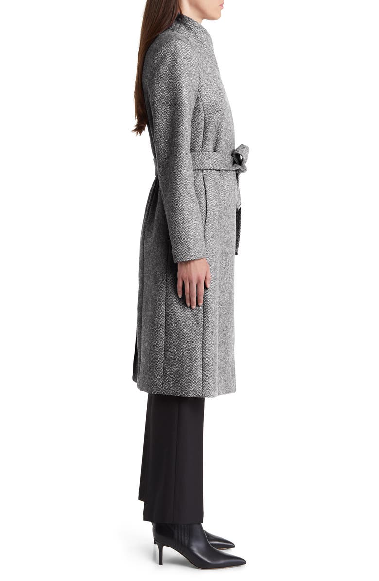 Ted Baker London Roseane Wool Wrap Coat, Alternate, color, 