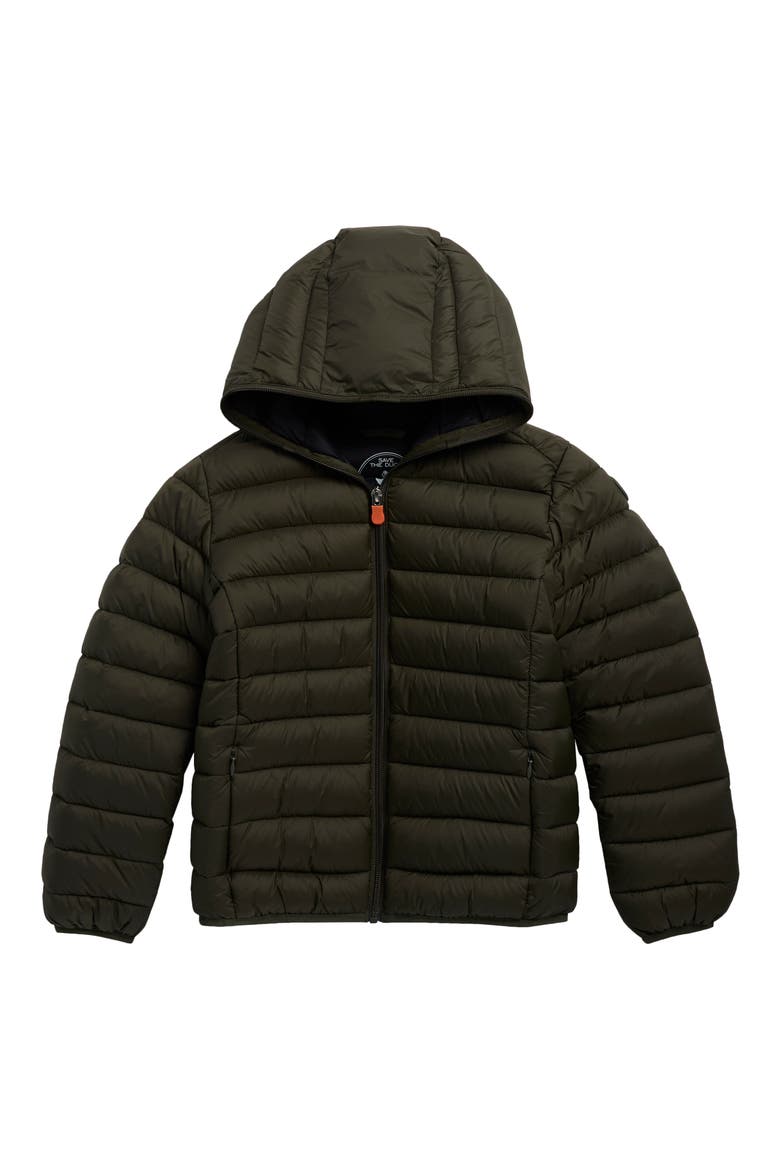 Kids' Nico Lightweight Hooded Jacket, Main, color, LAND GREEN