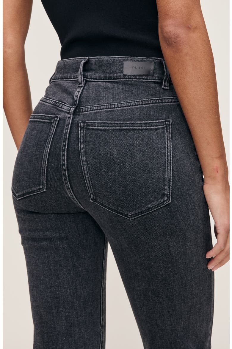 Halle Straight High Waist Instasculpt™ Jeans, Alternate, color, NIGHTSHADE