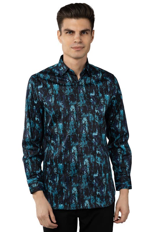 Luchiano Visconti Marble Shirt (Men) | Nordstrom