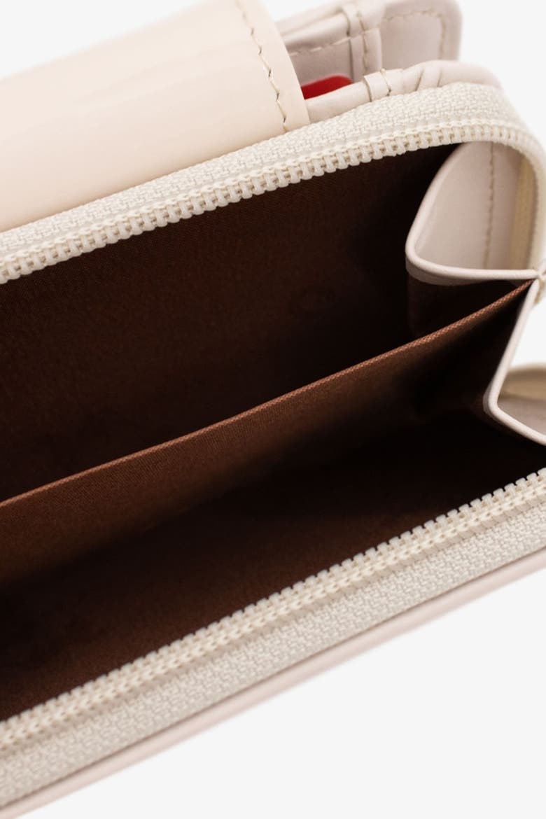 Radiance Wallet 218, Alternate, color, Light Blue / Beige