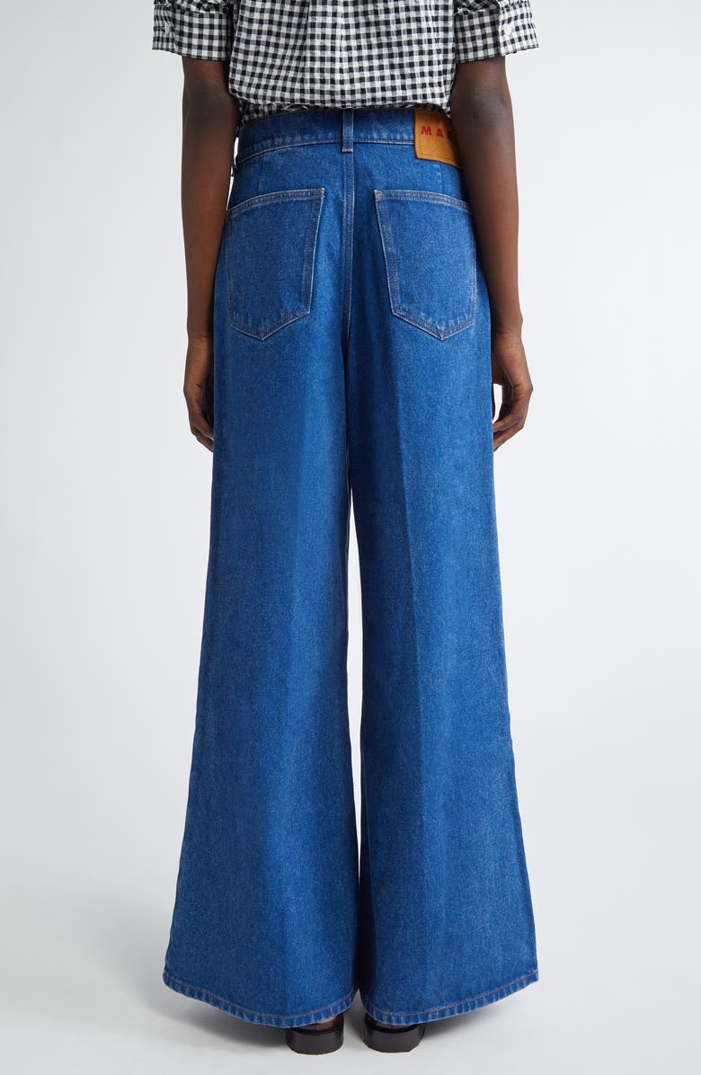 Marni Wide Leg Jeans, Alternate, color, Ocean