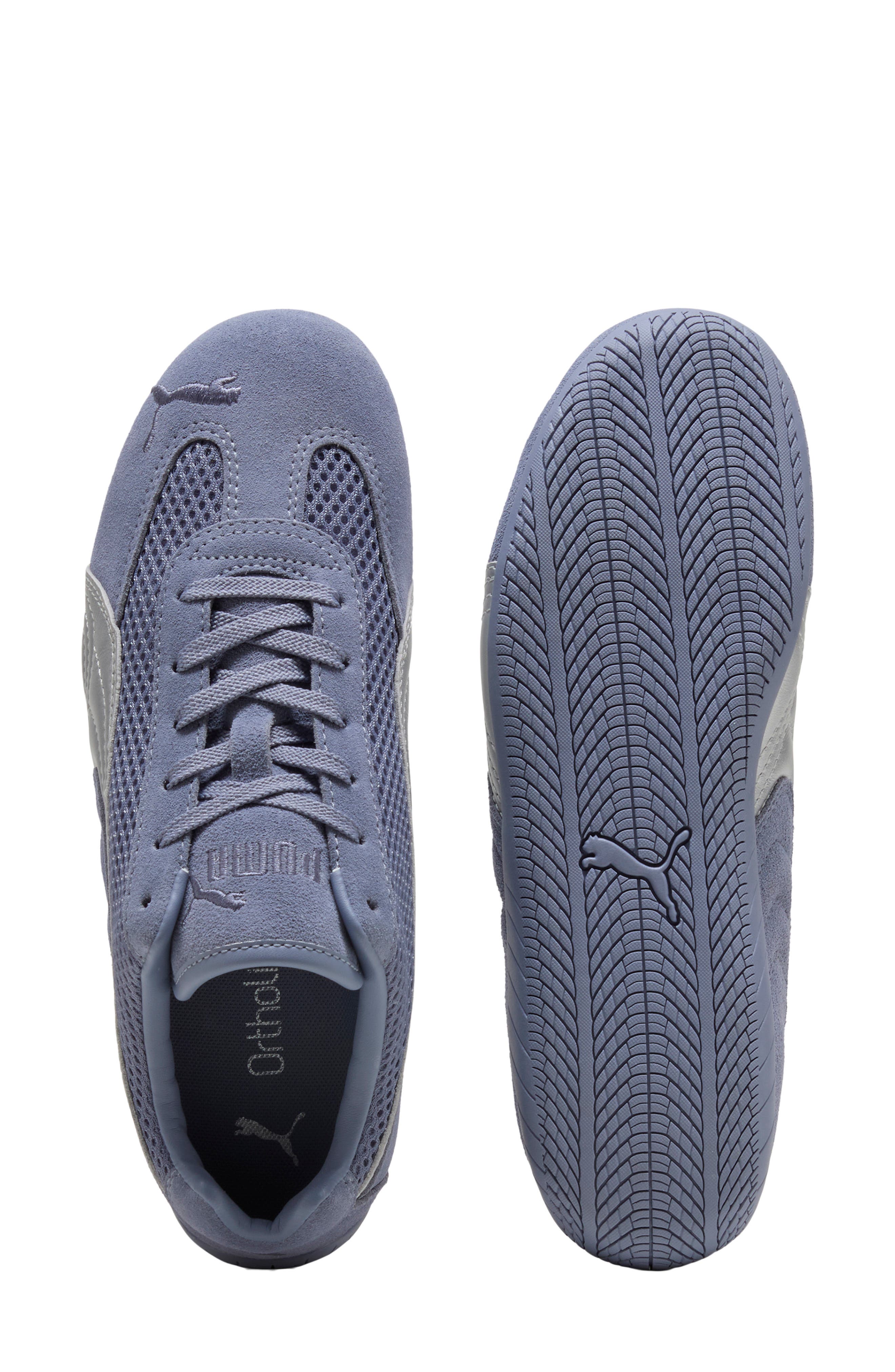 Gender Inclusive Speedcat Premium Sneaker, Alternate, color, GRAY SKY/ MATTE SILVER