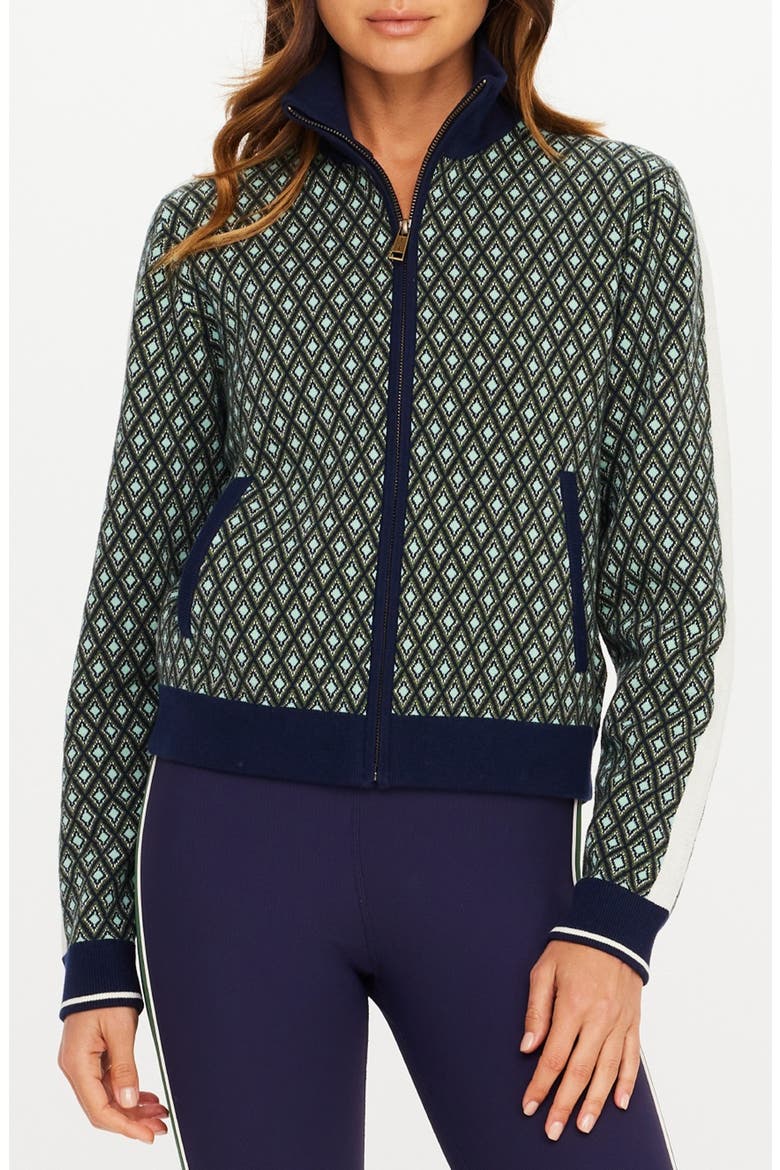 Viva Margot Knit Sweater Jacket, Main, color, GEO