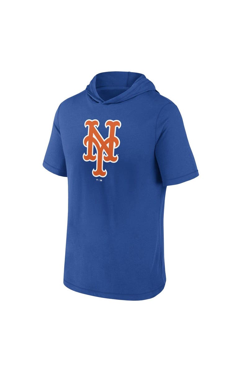 FANATICS Men's Fanatics Branded Royal New York Mets Short Sleeve Hoodie T-Shirt, Alternate, color, Royal