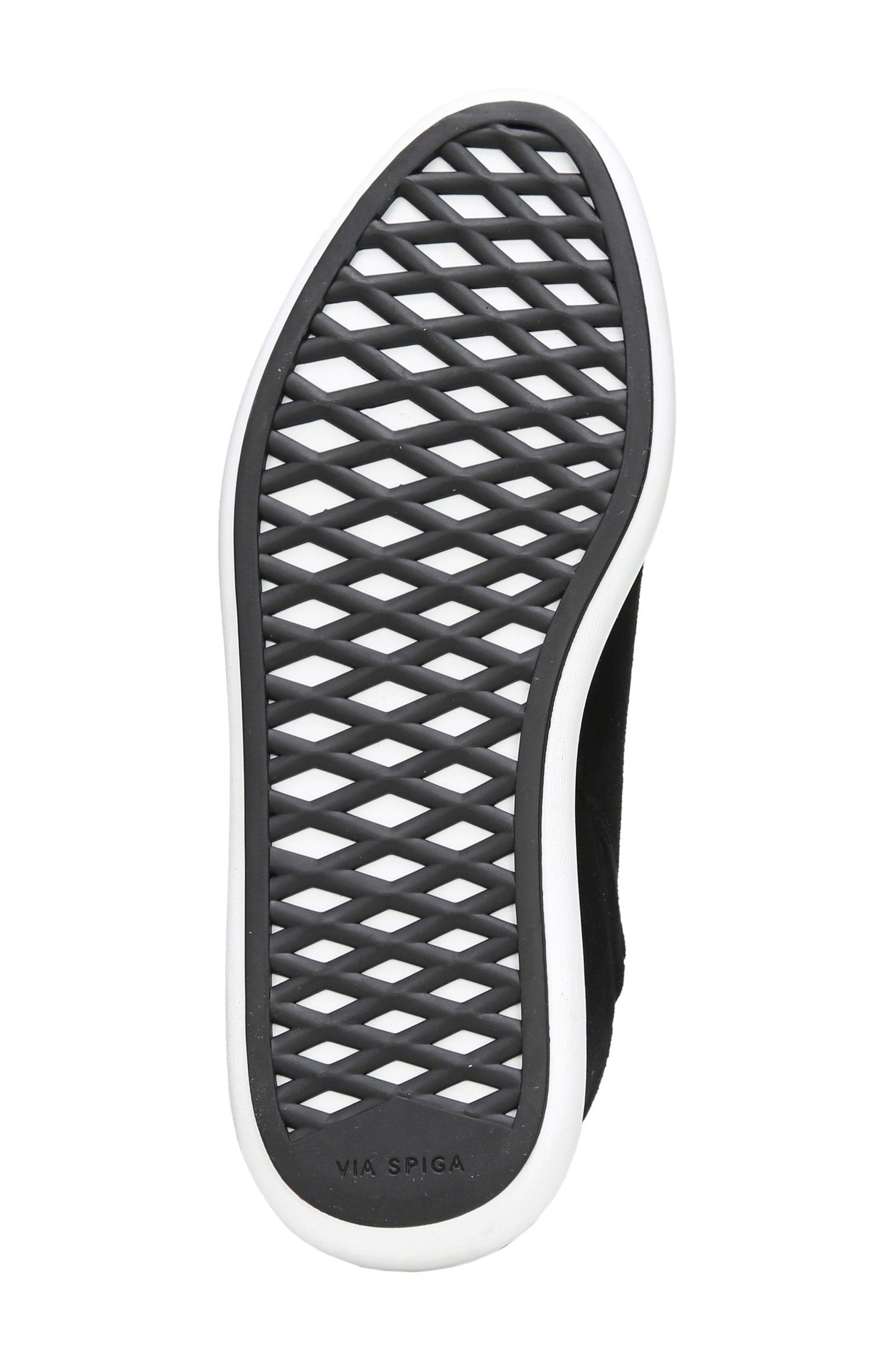 Marlow Slip-On Sneaker, Alternate, color, BLACK SUEDE
