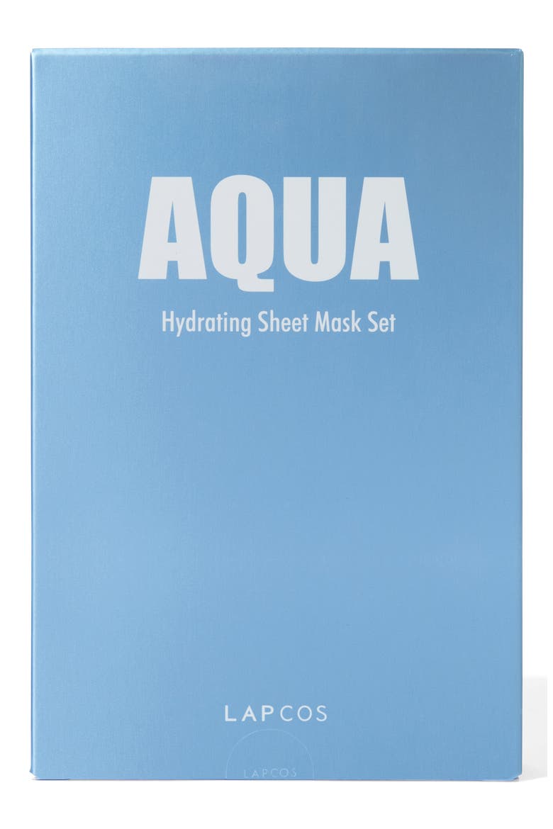Aqua Hydrating Sheet Mask, Main, color, BLUE